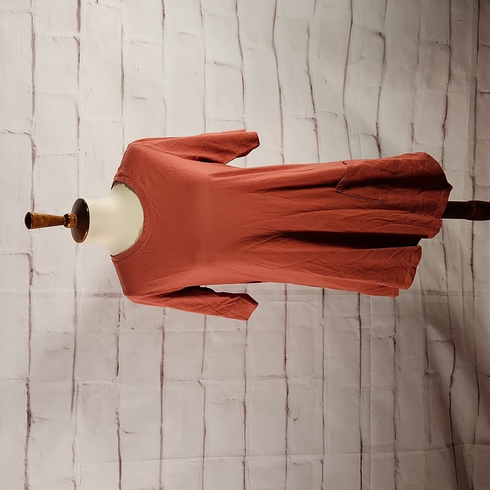 LOGO Lori Goldstein Oaklynn Elbow Sleeve Top